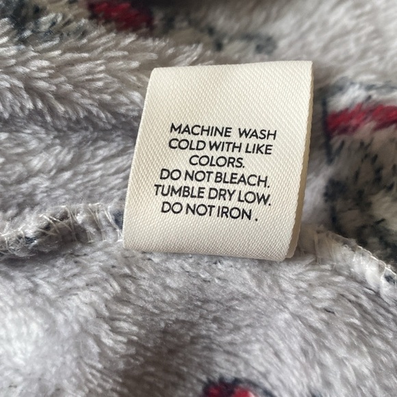 Laura Ashley Cozy Scottie Dog Robe Size L/XL - Picture 12 of 12